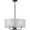 Progress Lighting Riley Collection Black Three-Light Pendant P500243-031 - alternate 7